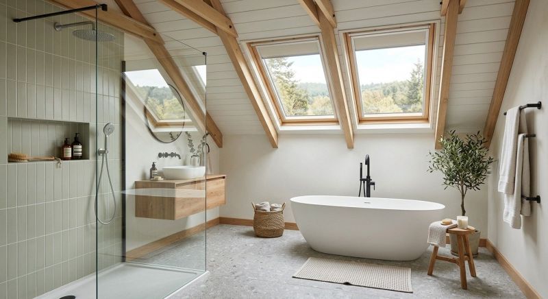Attic Bathroom Remodeling in Charles Town, WV