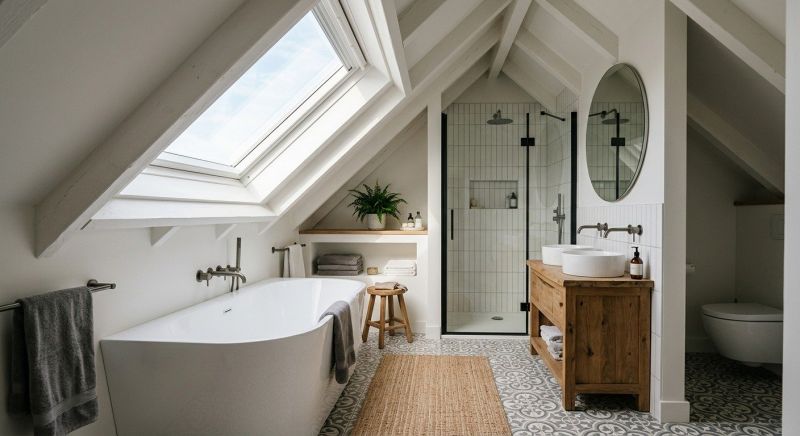 Attic Bathroom Remodeling in Charles Town, WV