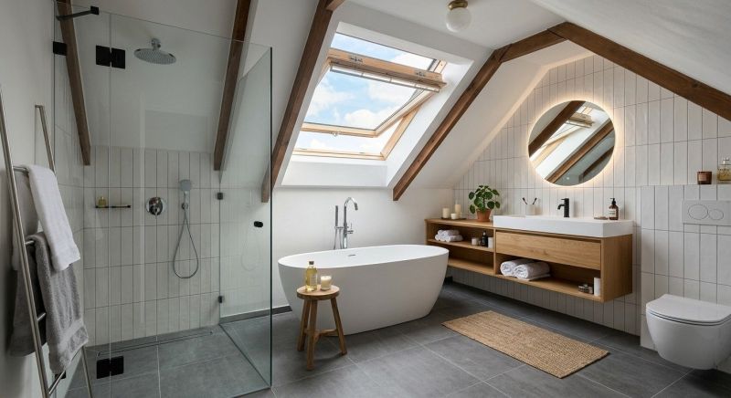 Attic Bathroom Remodeling in Charles Town, WV