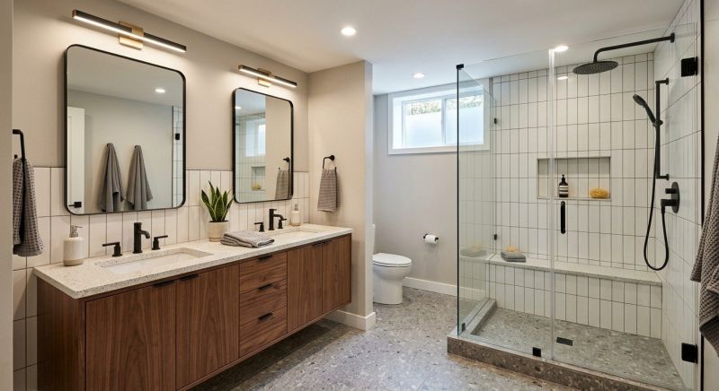 Basement Bathroom Remodeling in Charles Town, WV
