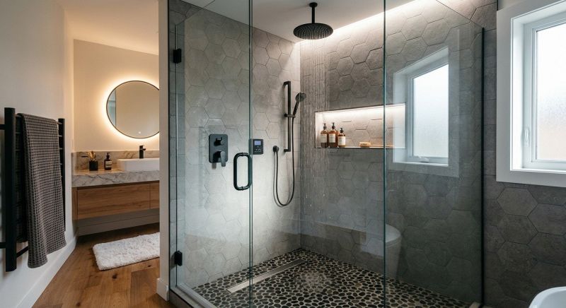 Granite Shower Installation in Charles Town, WV
