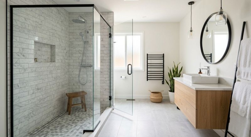 Tub To Shower Conversion in Harpers Ferry, WV